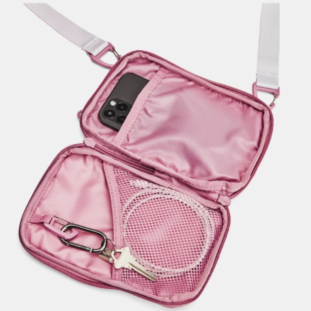 UA Loudon Crossbody Small Pink and White - Picture 4 of 10